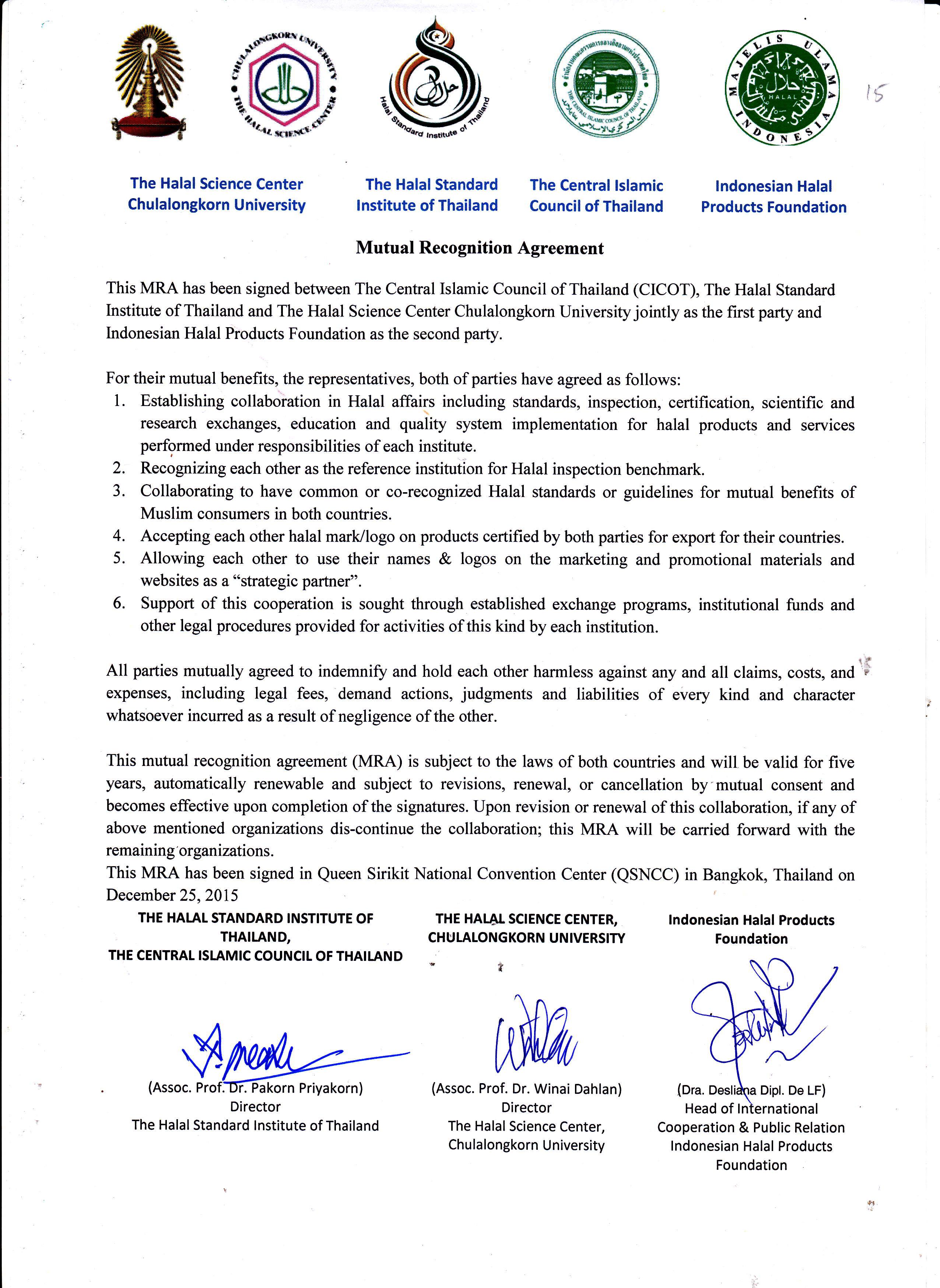 KERJA SAMA YPHI THAILAND